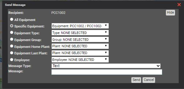 TrackIt Multi Message Truck Send