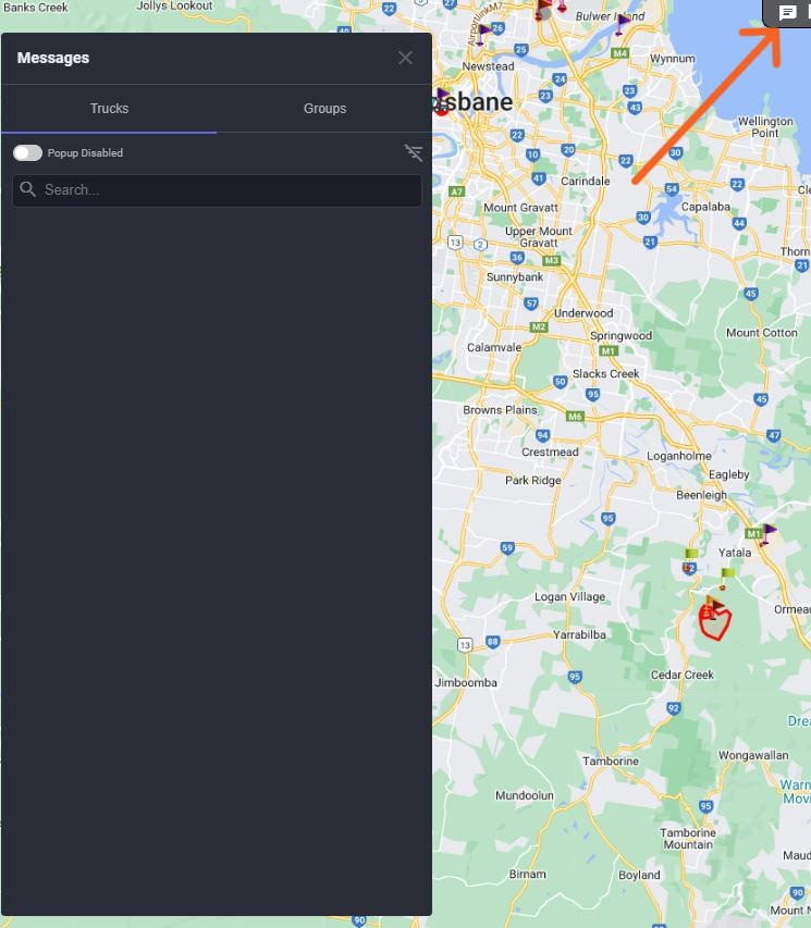 TrackIt Message Truck